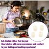Mixer Rubber Feet Compatible with KitchenAid Stand Mixers Feet, Mixer Feet Pads, Mixer Rubber Feet Replacement Parts 4161530, 9709707, for KSM90,