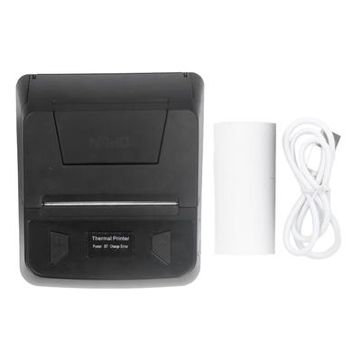 80mm Thermal Printer USB Bluetooth Barcode Printer High Speed Portable Printing Machine for Windows