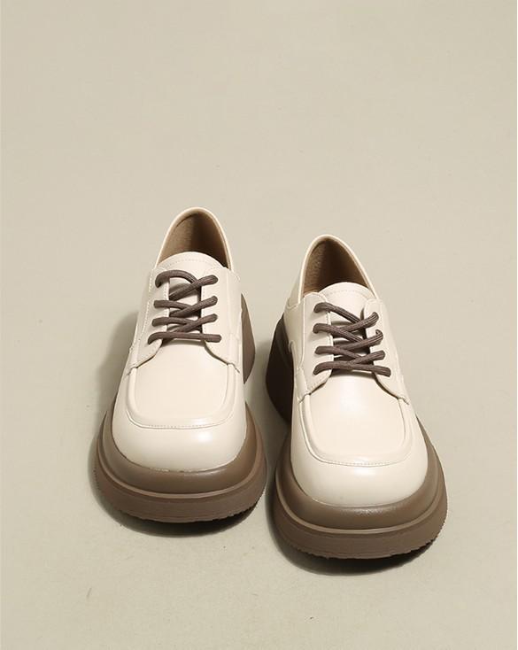 Mary Jane Women's Shoes Spring Hundred Ride Thick Bottom British Style Shoes Niche Le Fu Single Shoes