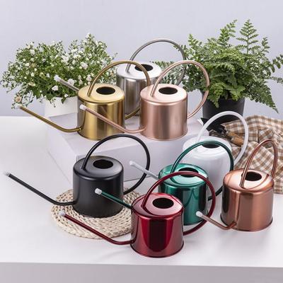 Stainless Steel Watering Can Comfortable Watering Pot Long Spout Watering Can  Vegetable Planting