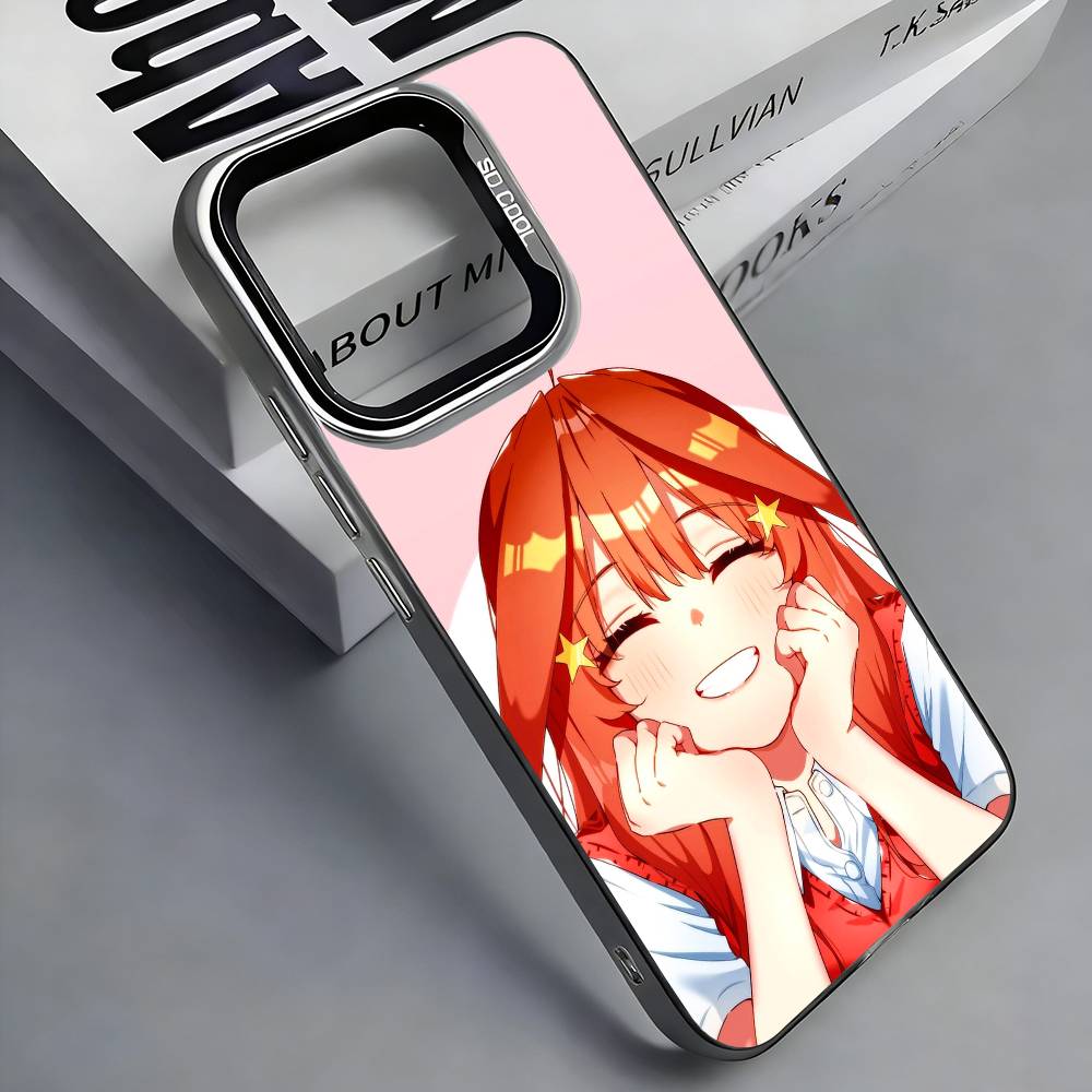 

I-Itsuki N-Nakano Phone Case For iPhone 17, 16,15,14,13,12,11 Plus,Pro Max, Colorful Silver Funda Cover iPhone12PRO