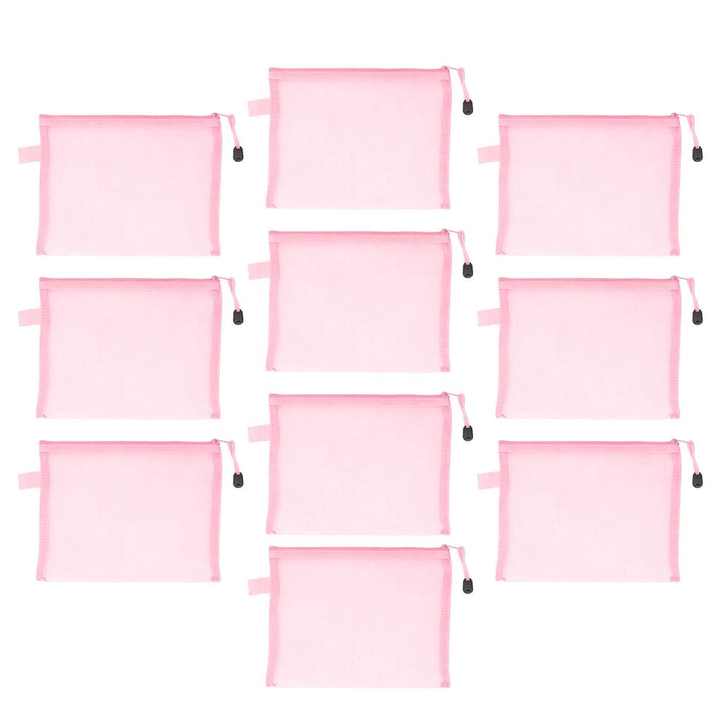 10PCS  Documents Pouch Waterproof Tear Resistant A5 Paper Size Document Organizer Bag