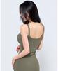Pijikeolgameoncheu P5072 Symbol Ribbed Long Dress [Brown]