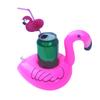 Flamingo Swimming Pool Drink Cup Stand Holder Float Toy Coasters Inflatable Drink Holder For Beverage Bottle Pool Party Kids Toy
