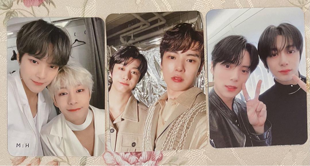 

[ИСПОЛЬЗУЕТСЯ] Набор из 3 коллекционных карточек «Monsta x Minhyuk Hyungwon»