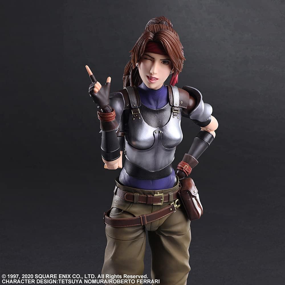 Final Fantasy VII Remake PLAY ARTS Kai Jesse PVC Painted Movable Figure