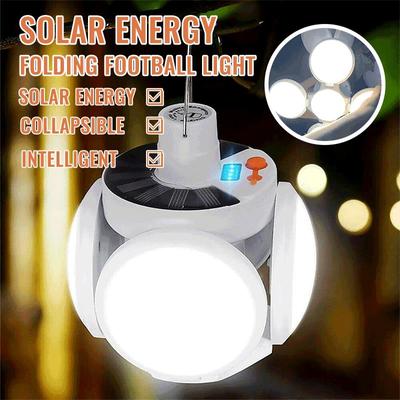 Ampoule à énergie solaire Camping nuit lampe de Barbecue pliable Rechargeable