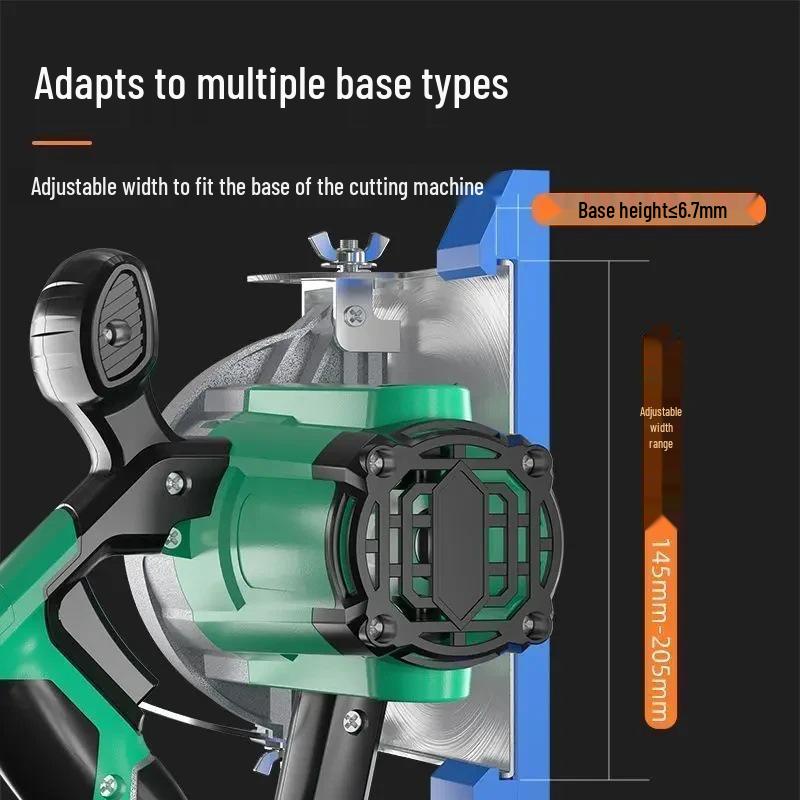 Portable Handheld Saw & Wood Cutting Tool Set with Base Accessories