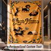 Celebration Party (1) Theme Custom Tapestry Personalized Custom Name Text Wall Hanging Tapestry Home Decor Background Cloth