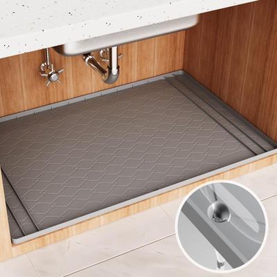 Silicone Anti-Fouling Waterproof Sink and Cabinet Mat, 34x22