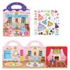 Children's Jelly Sticker Quiet Book: Educational Early Learning Toy for Baby Concentration