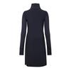 Womens/Ladies Stretch Funnel Neck Long-Sleeved Dress