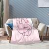 Asamimichan and Anemimi Blanket Ultra Soft  Throw Blankets for Sofa 50x60 Inch Multiple Sizes Plush Thin Quilt