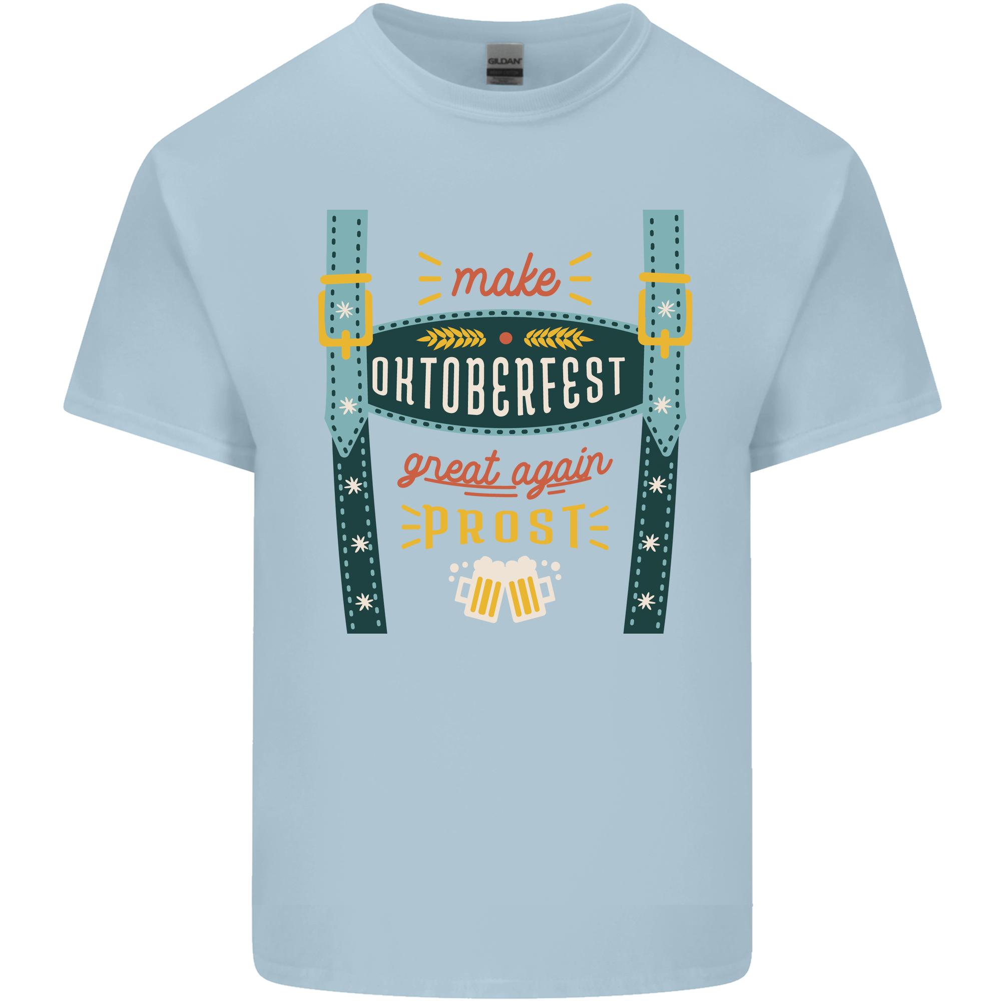 Make Oktoberfest Great Again Funny Beer Unisexs Light Cotton TShirt S