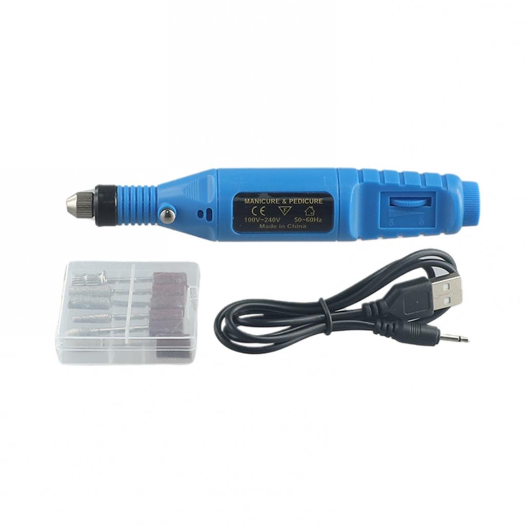 Compact and Lightweight Electric Grinder for Nail Art and DIY Projects