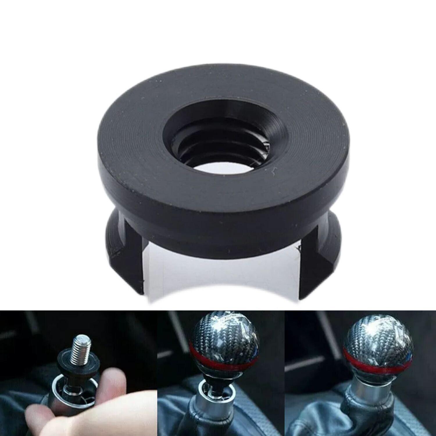 Honda FIT GK5 Black Manual Shift Knob Adapter M10x1.5 Aogai