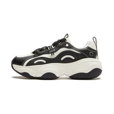 Li Ning Honey Collection Cushioning Abrasion Resistant Height Increasing Low Top Casual Shoes Women's AGCU246-4
