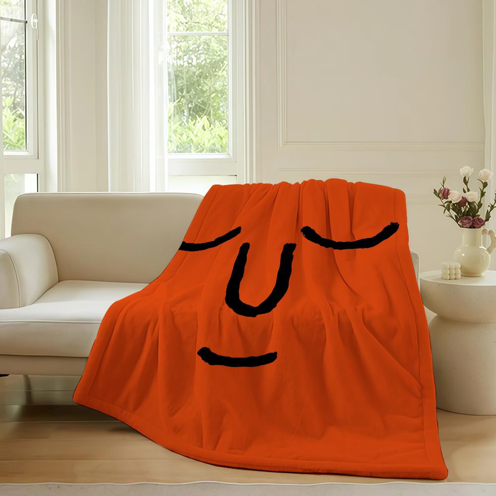 Funny artist J Jean J Jullien Blanket For Sofa Office Bed Plane Travel Sleep Read Relax Camping Soft And Warm