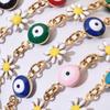 Of Evil Eye Flower Charm Bracelet Eye Bracelet Amulet for Warding Off Evil Warding Off Evil Preventing Energy and Attracting Positive Energy [Magic