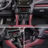 For Subaru Forester 19-25 ABS Blue Car Center Console Air Condition Swtich Side Cover Trim Interior Car Accessories