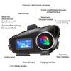 Car Bluetooth Headset Motorcycle Intercom Helmet LCD Waterproof maximum 32G