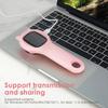 Handheld Magnifying Glass with 2 Inch IPS Screen 500X Digital Microscope USB Rechargeable Portable Kids Educational Science Toys