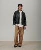 PINBLACK (Men) Classic Cotton Double-Pleat Chino Pants Beige