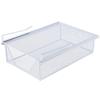 Under Cabinet Sliding Basket Metal Wire Organizer Drawer Partition Divider for Wardrobe Bedroom Kitchen