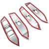 Car Window Lift Switch Button Cover Interior Door Armrest Trim Panel LHD For BYD Dolphin Mini/BYD Seagull-A87Q