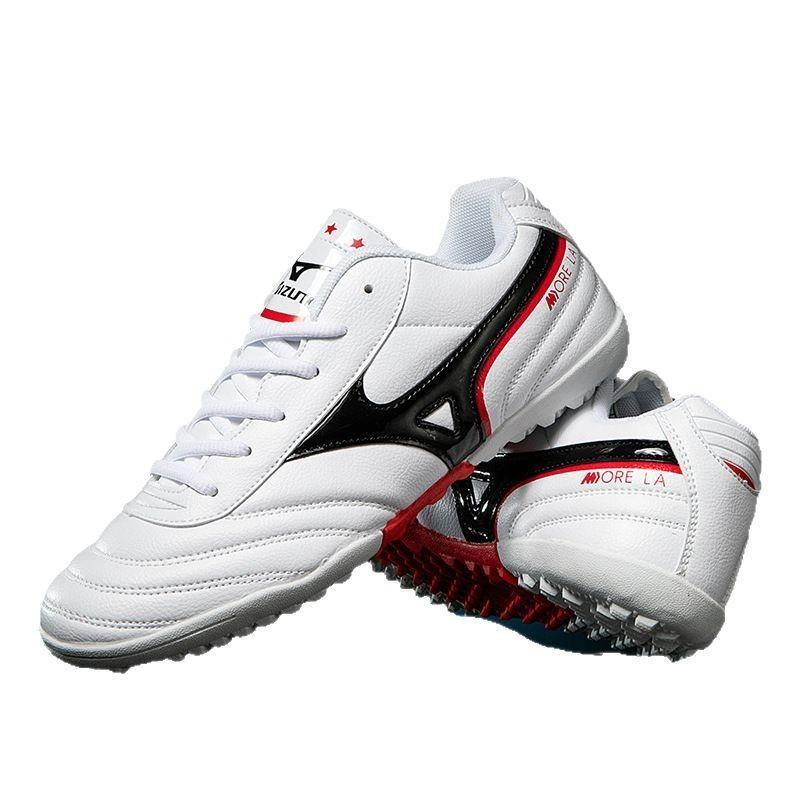 Niedrig geschnittene Fußballschuhe TF Stollen lange Stollen Kunstrasen Erwachsene Training Spiel Sportschuhe Fußballschuhe Herren