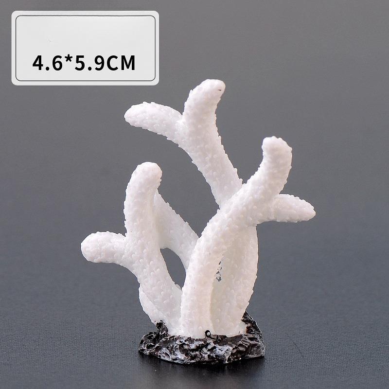 Simulated Resin Coral Aquarium Fish Tank Small Ornaments Mini Gift Decorations Starfish Ornaments