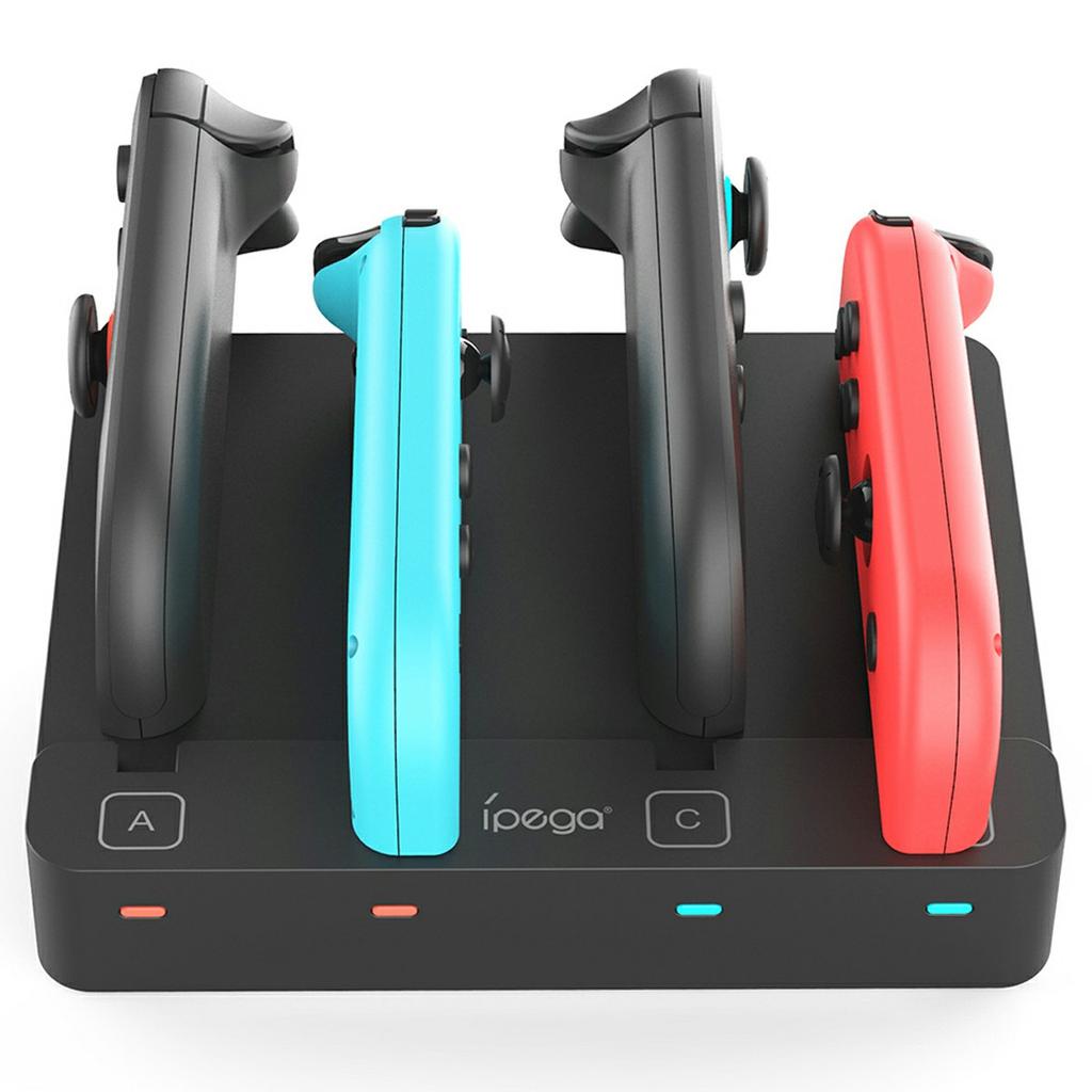 IPEGA PG-SW2081 Charging Dock for Nintendo Switch 2/Switch OLED/Switch 4 in 1 Joypad Charger Station