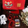 Dragon Year Tradition Embroider Xingshi DIY Handmade Material Package Argy Wormwood Sachet Perfume Bag Car Pendant Natal Year Gift