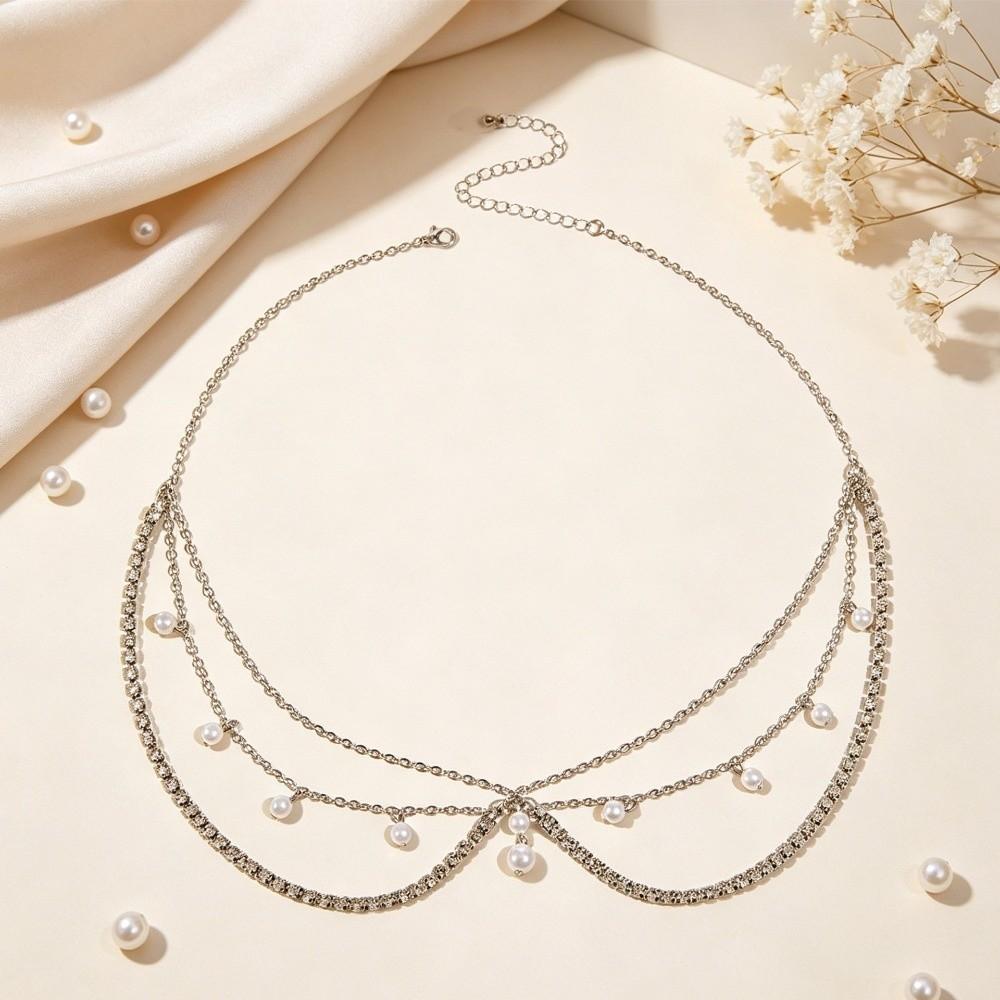Long Tassels Bohemian Hair Chain Rhinestone Crystal Headband Ornament Women Girls