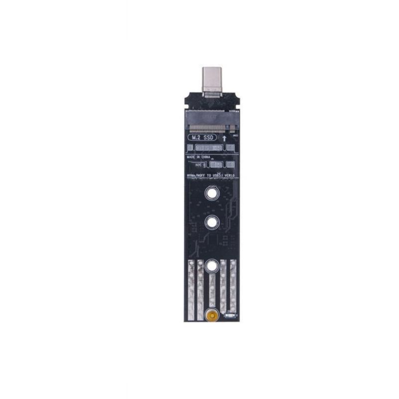 M.2 NVME SSDs to USB Adapter for Fast File Transfers Support for 2280 2260 2242 2230 Drive Type C/USB Interfaces
