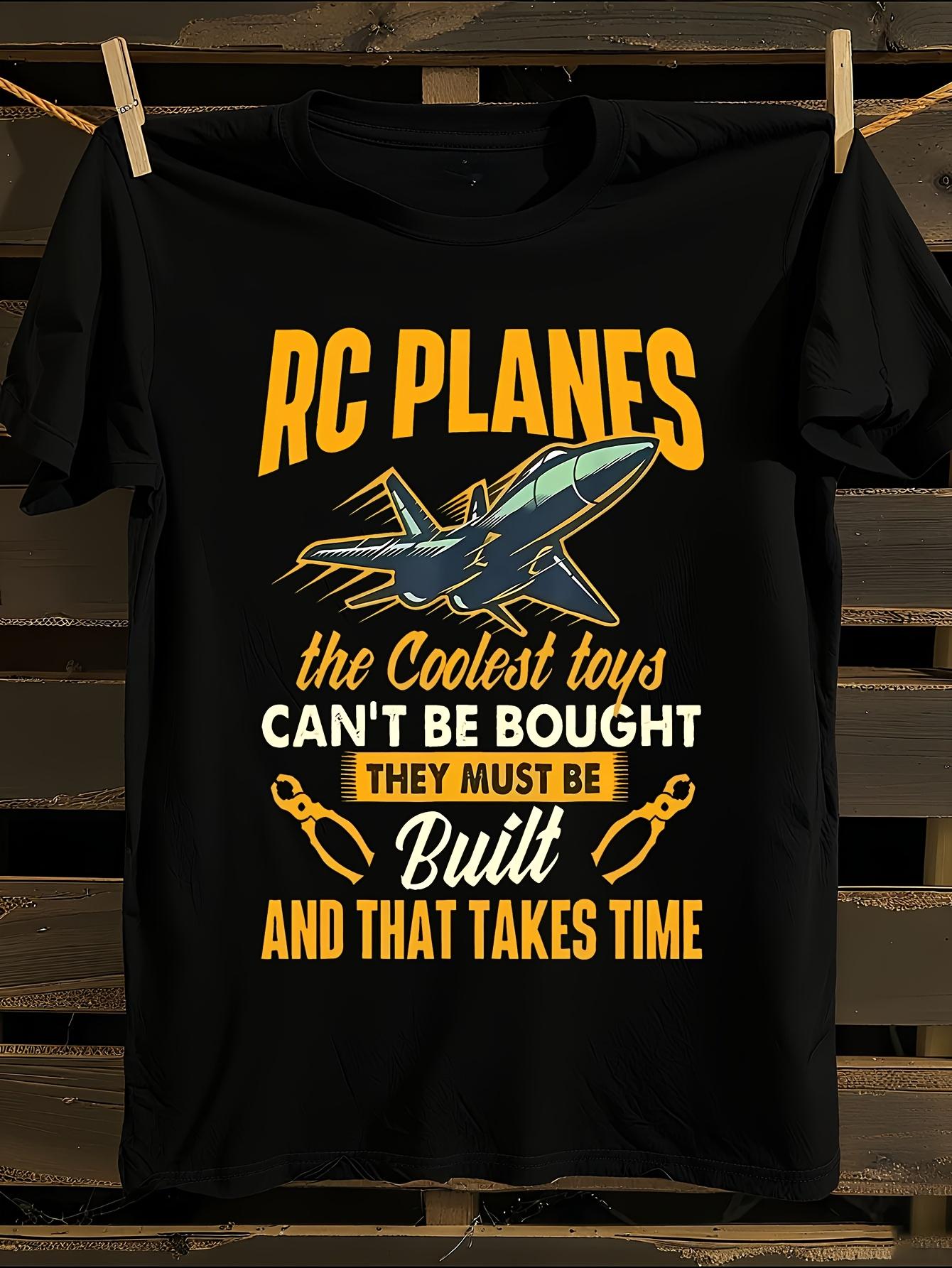 WoRC Planes RC Airplane Pilot Graphic Tshirt XXXL