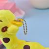 Adorable Plush Giraffe Keychain Miniature Stuffed Animal Bag Charm In Cute Colors