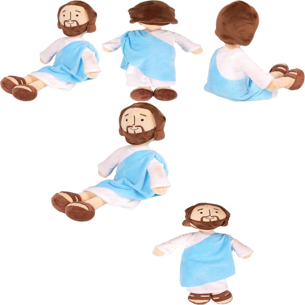 Klassische 12,6 Zoll Jesus Plüschpuppe Perfekt für die Kirche und als Geschenk für Kinder