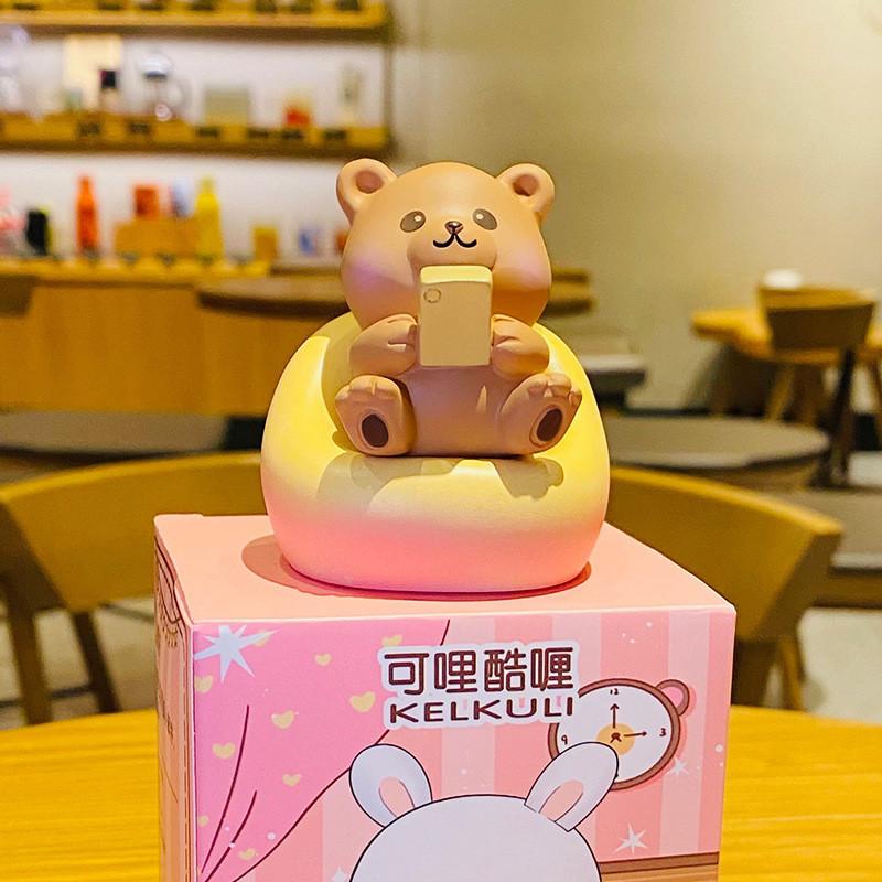 Cute Resin Sofa Baby Cartoon Figurines Desktop Decoration Perfect For Gift Giving