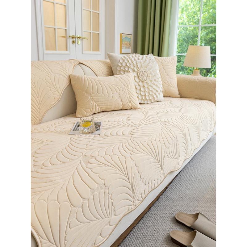 Sofa Cover Towel Latex Sofa Cushion Summer Ice Pad Cool Feeling Cushion Non-Slip Leather Sofa Cover