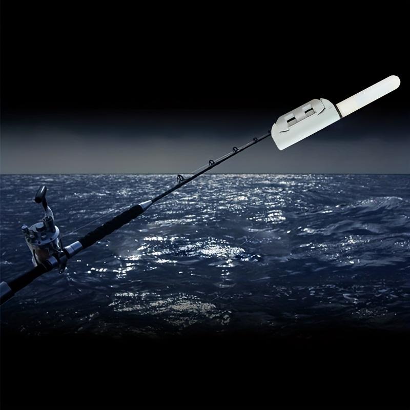 Fishing Bite Indicator, Color-Changing Rod Tip Light,Suitable for Sea Fishing, Fishing Accessories (Without Battery)
