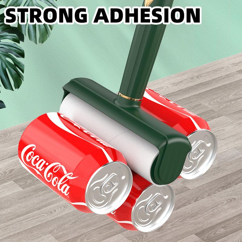 Hair Sticking Device Portable Household Drum-type Roll Paper Clothing Hair Removal and Ball Removal Device Tearable Widening Pet Hair Sticking Device