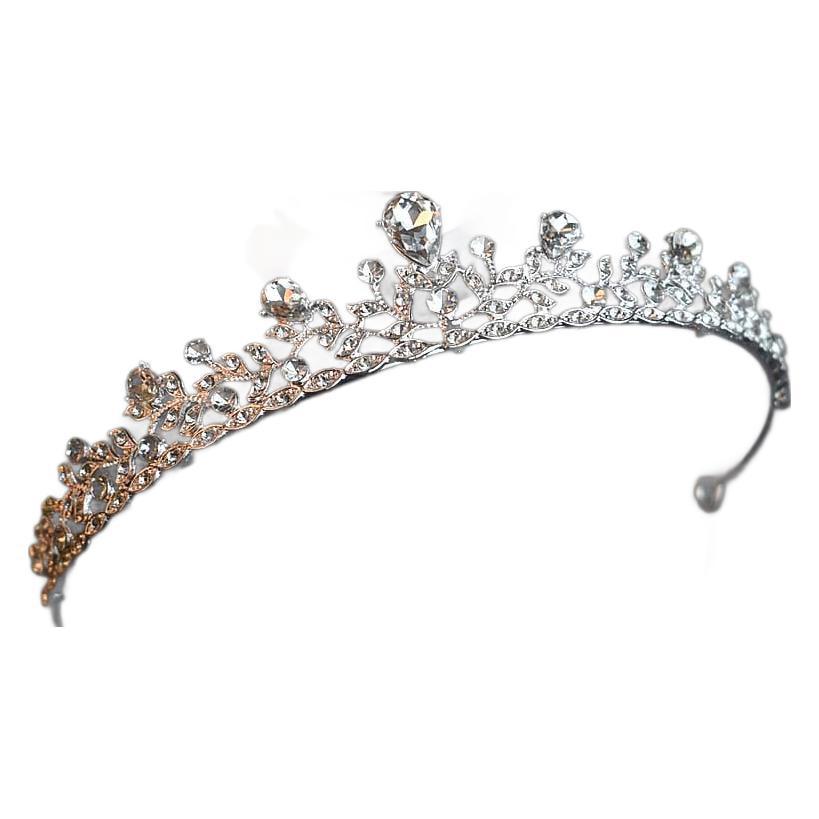 Simple Temperament Fugitive Princess Crown  Birthday Catwalk  Awards  Hair Accessories  Fashionable and Versatile Accessories