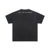 Herren- und Damen-Baumwoll-T-Shirt in hoher Qualität, Distressed-Waschung, Beliebte Mode, Studenten-Trendmarken-T-Shirt