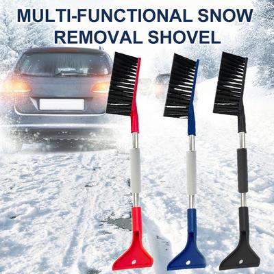 Pelle Multifonctionnelle de Dégivrage pour Voiture Deux-en-un Brosse de Dégivrage pour l'Hiver Brosse de Grattage de Glace pour Voiture Accessoire de Voiture P4N9
