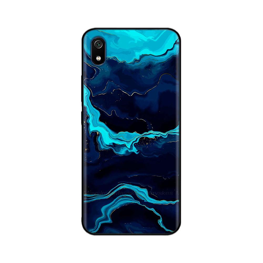 For Xiaomi Redmi 7A Case Redmi 7a TPU Soft Painted Silicone Cover for Xiaomi Redmi 7A 7 a Case Shockproof Cover Shell Para Coque