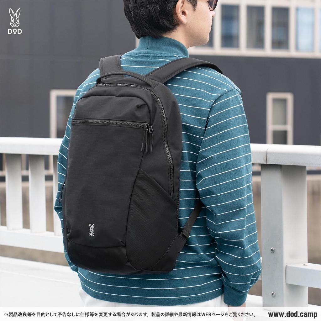 [DOD] Shutrip Backpack (13) [Water-repellent nylonUltra-lightweight 380g] Backpack Daypack A4 Size 13L Commuting School Outdoor Men's Women's BA235-BK