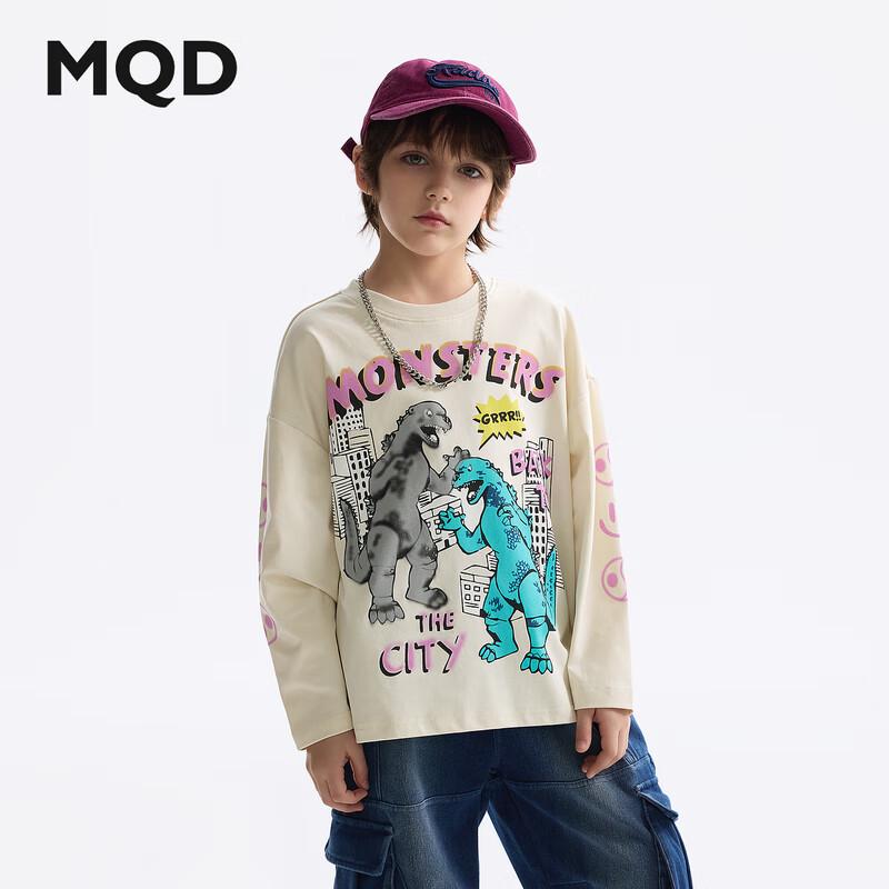 

MQD Boys Autumn Moisture-Wicking Quick-Dry T-Shirt 140cm