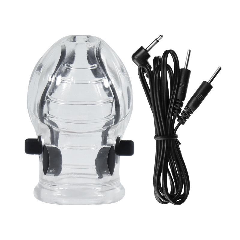 Men's Remote Control Desensitizing Electric Shock Trainer for Endurance and Self-Pleasure
