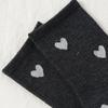 ALLTOOALL Woman Socks Spring Autumn Warm Middle Tube Breathable Casual Sock Cute Heart Female Fashion Funny Gift Socks